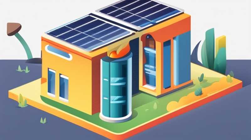 How to repair solar tube discharge