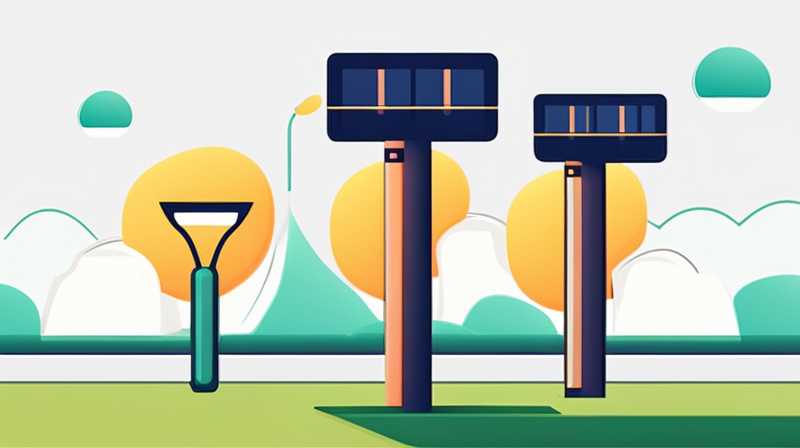 Where can I see solar street lights?