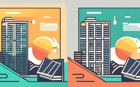 Why is there no solar energy in high-rise buildings?