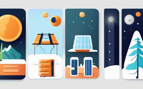 How high can solar energy reach in winter?