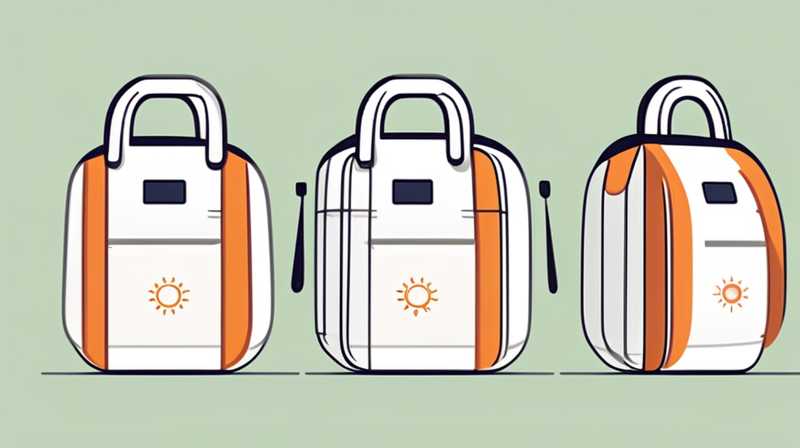 How to use solar bags