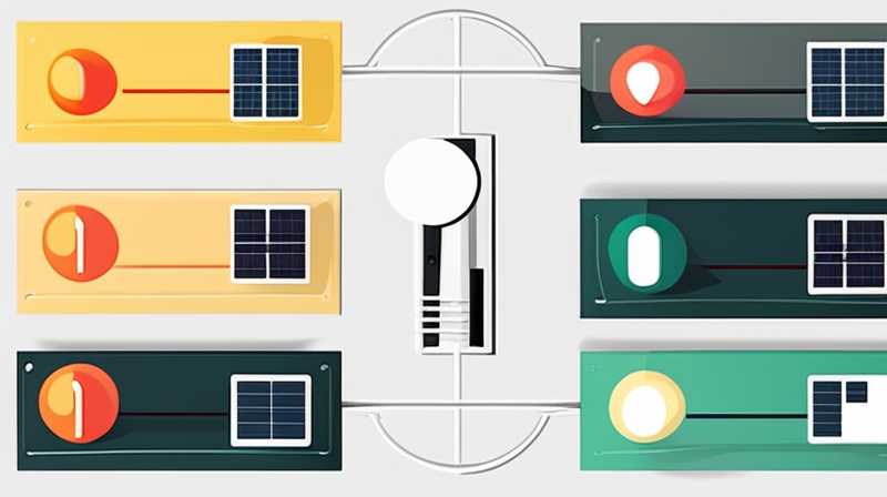 How to adjust the solar street light switch