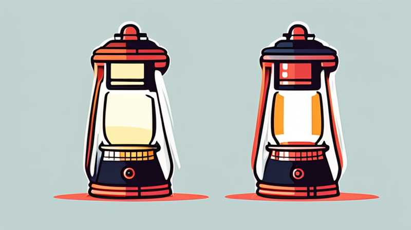 What is a solar powered lantern?