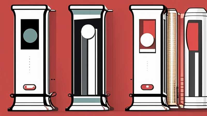 How to connect non-solar column lights