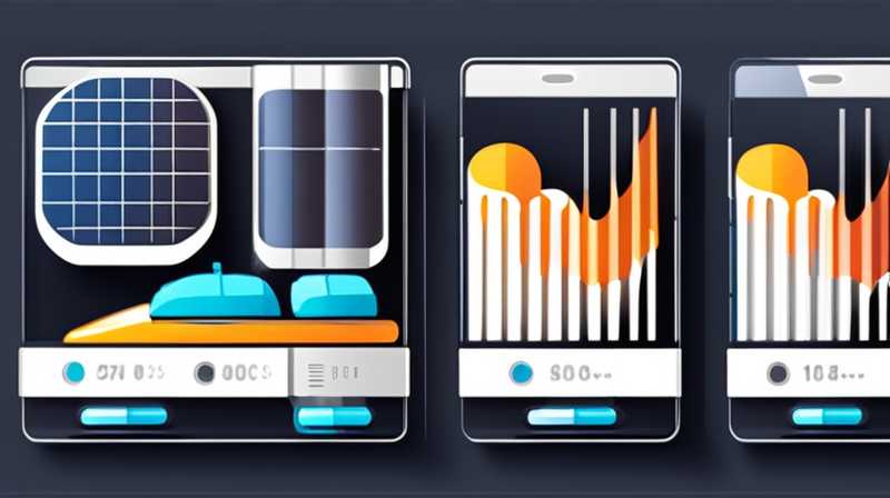 How many volts are small household solar cells