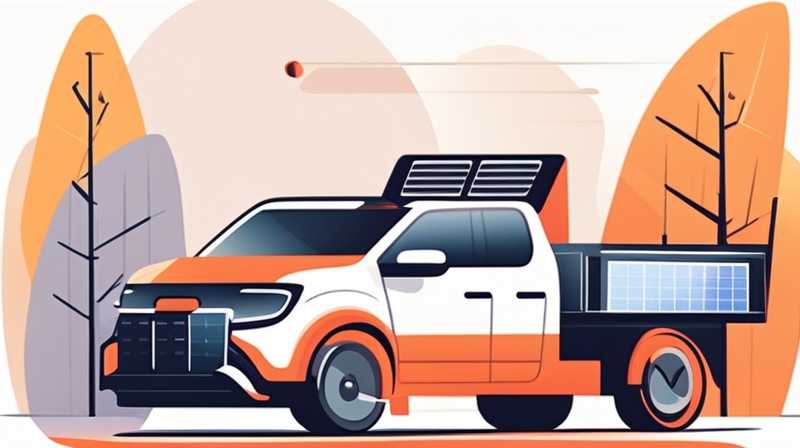 How much does it cost to install solar panels on a light truck?