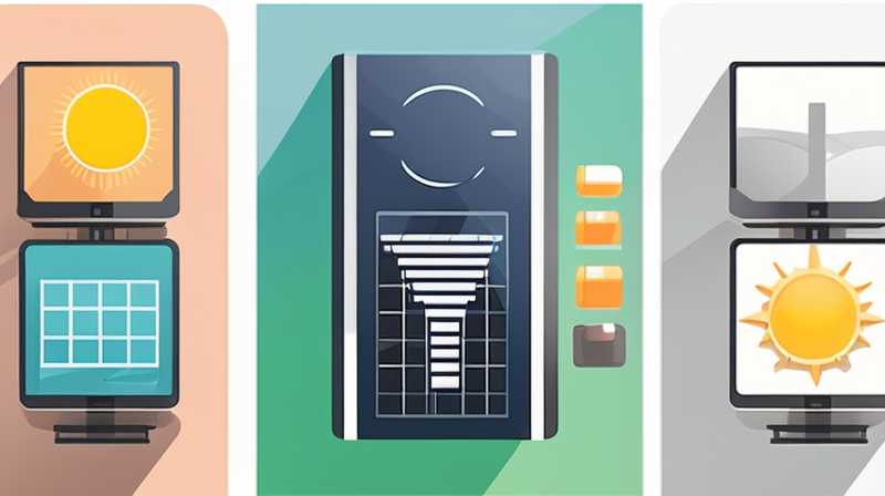 What parts are needed to install solar energy