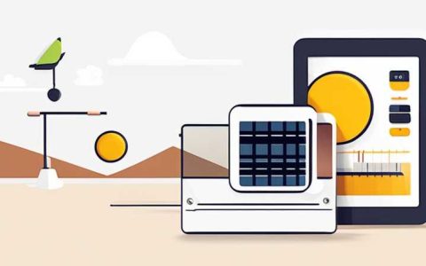 How long can solar monitoring provide power?