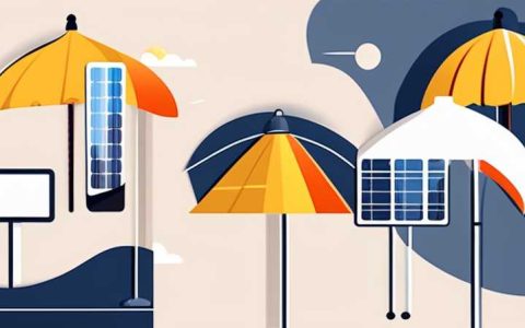 How to install solar lights on parasols