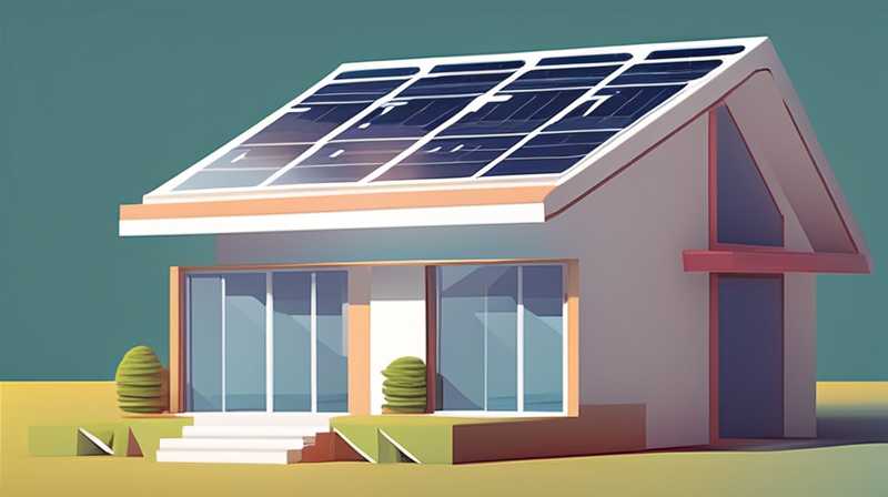 How much does a solar panel house cost per square meter?