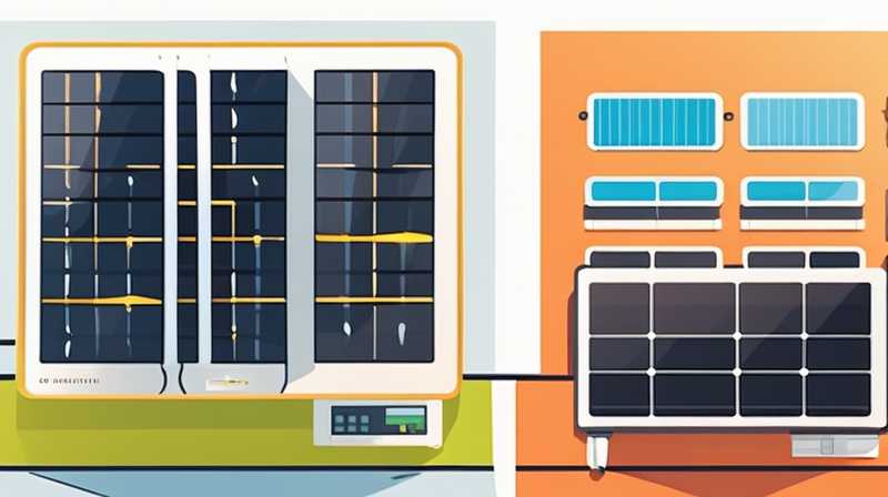 How to install solar panels on the wall