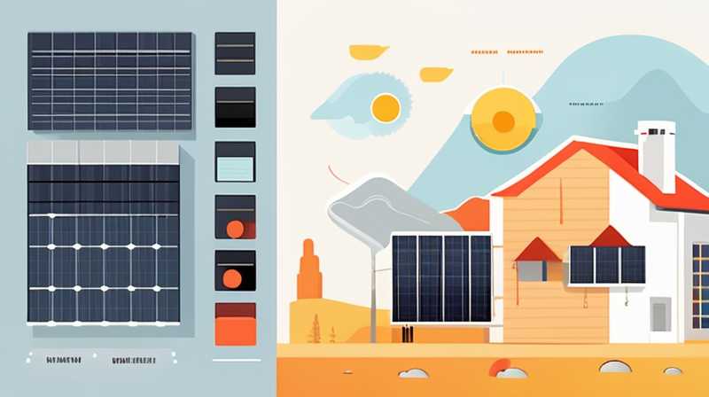 How to disassemble solar heating