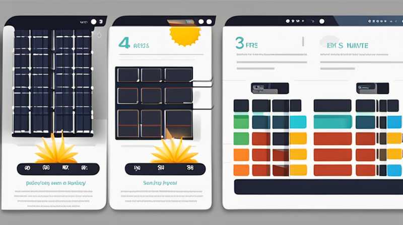 How do solar panels stay in place?