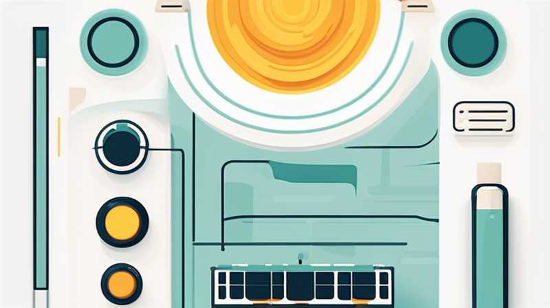 How to check whether the solar circuit is normal