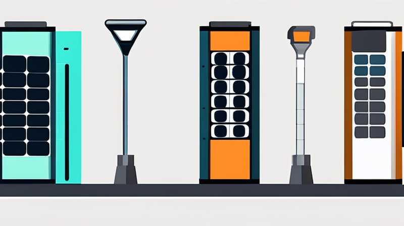 How many watts is a ten-meter high solar street light