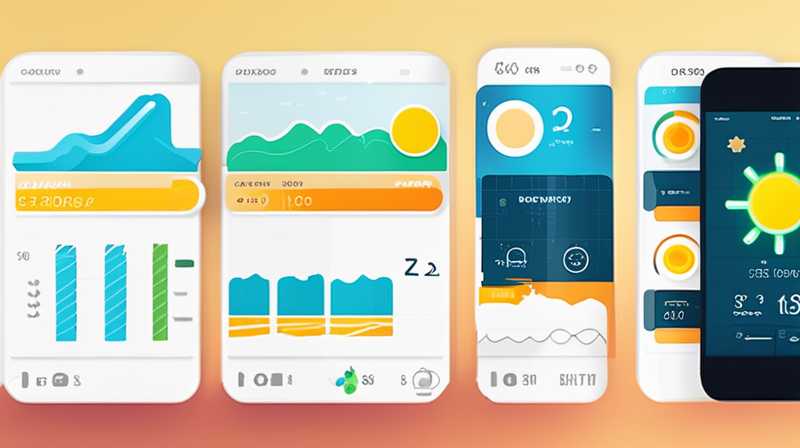 What are the functions of solar energy monitoring?