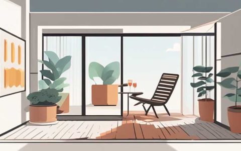 How to decorate the balcony after installing solar energy