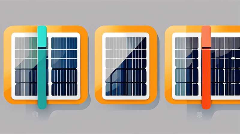 What to do if the solar panel line is short