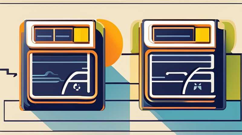 How to convert large batteries to solar charging