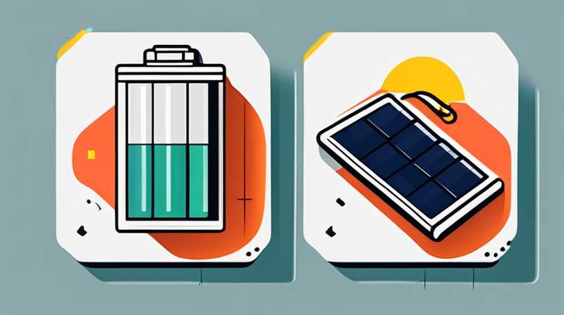 Which battery should I choose for 12v30w solar energy