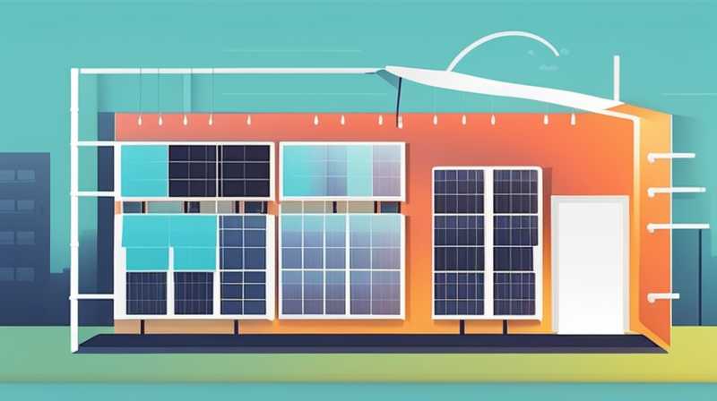 How to use solar charging panels in buildings