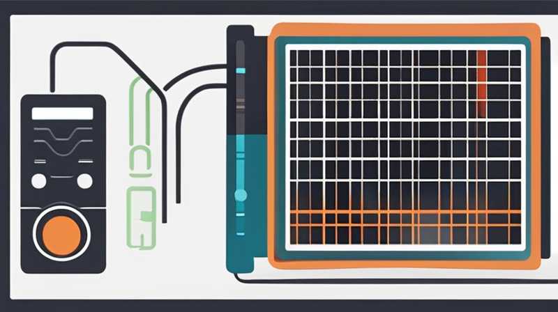 How to turn off the electronically controlled solar energy