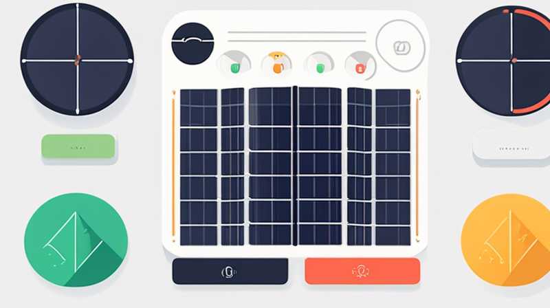 How to measure the positive and negative poles of solar panels