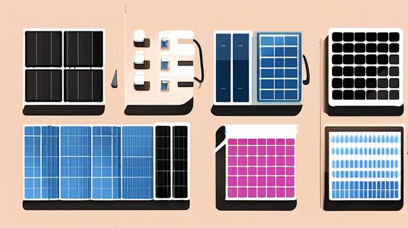 How many solar panels make up a group?