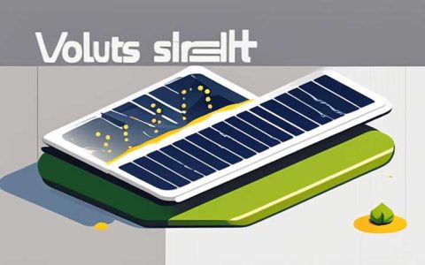 How many volts are the solar panels for street lights