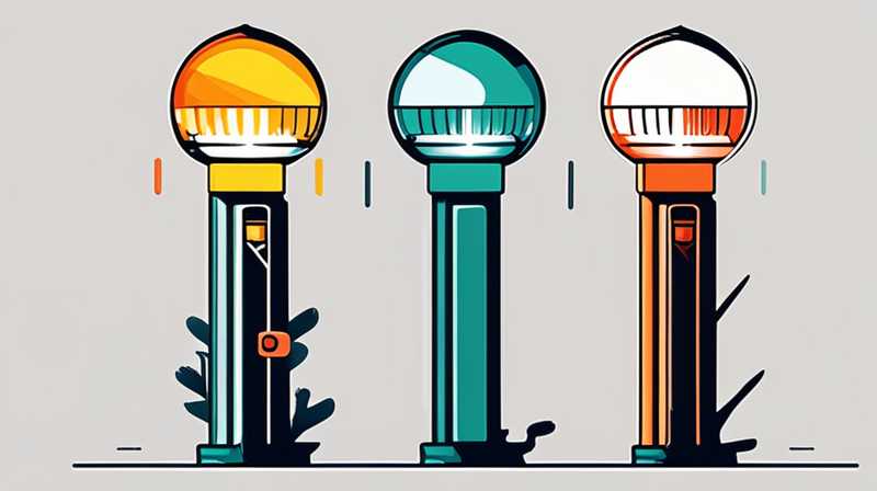 How to change the tube of solar street light