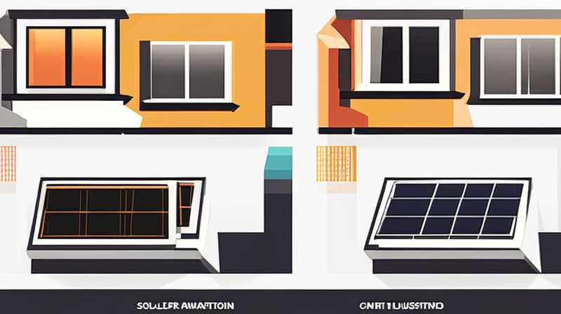 How to remove the solar panel skylight