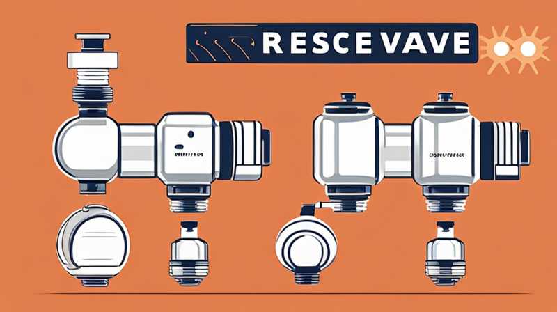 How to install a solar pressure relief valve