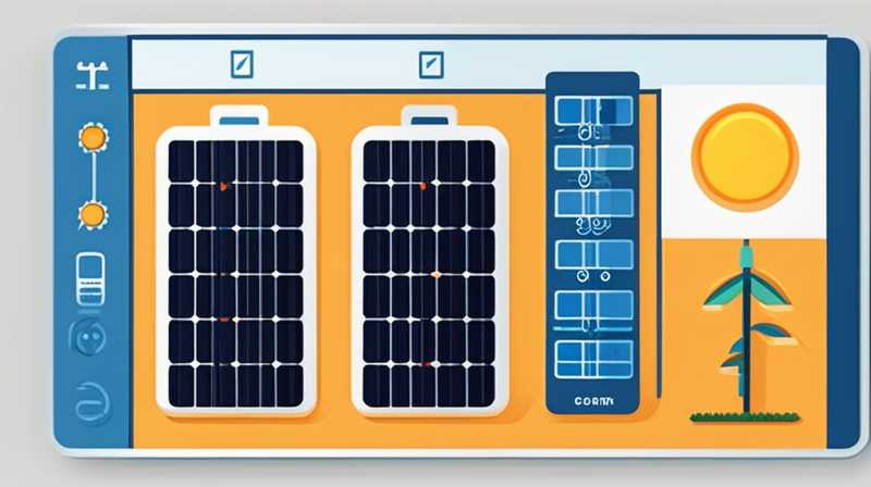 How to calculate solar panel area