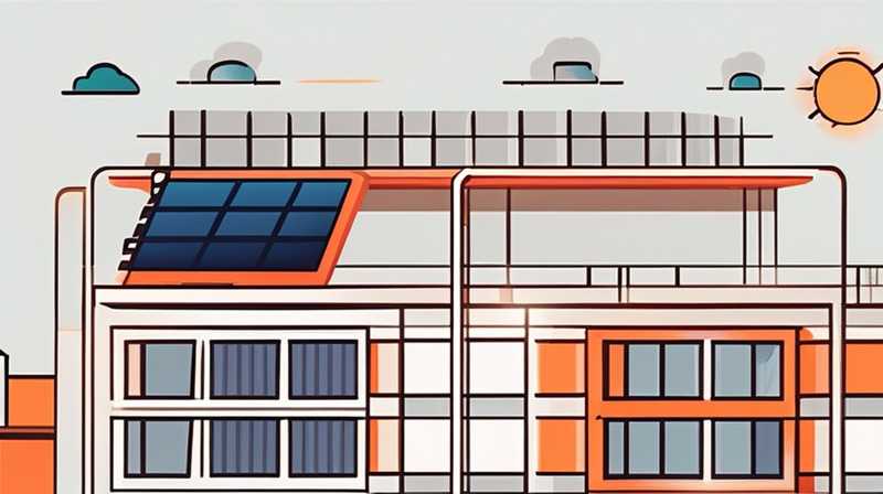 How to fix the rooftop solar panels