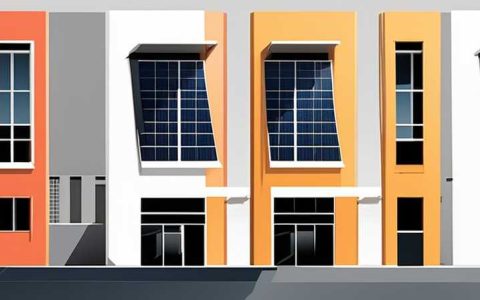 How thick is the municipal solar wall?