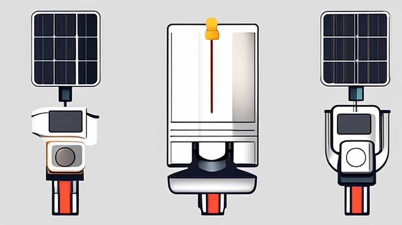 How to connect a household solar solenoid valve