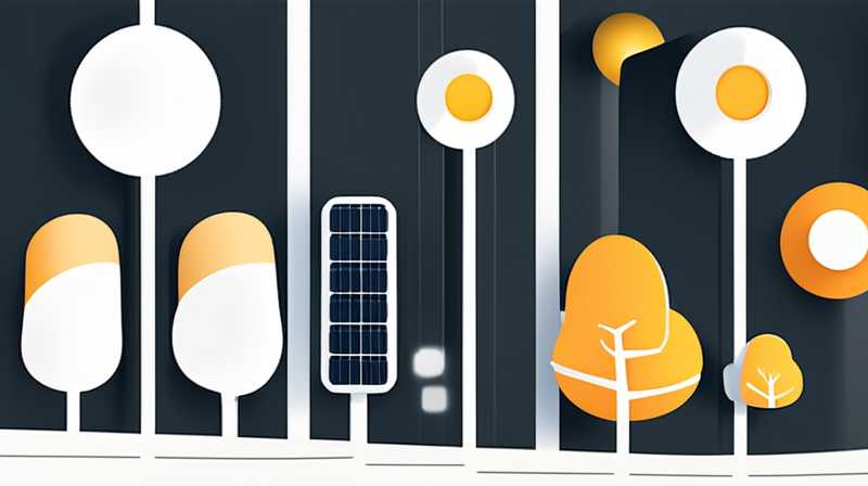 Where to install solar street lights