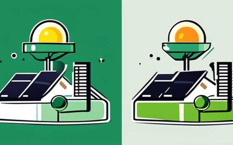 Why do solar lights show green?