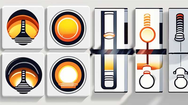 How to change the power switch of solar light