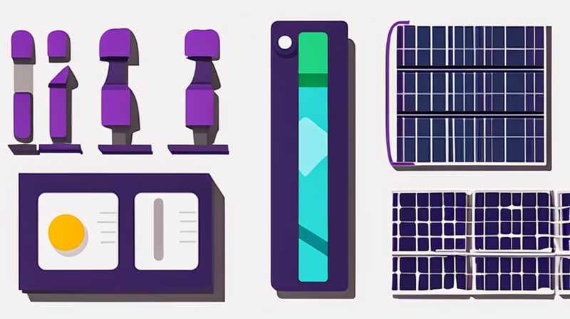 Why do solar lights have purple light?