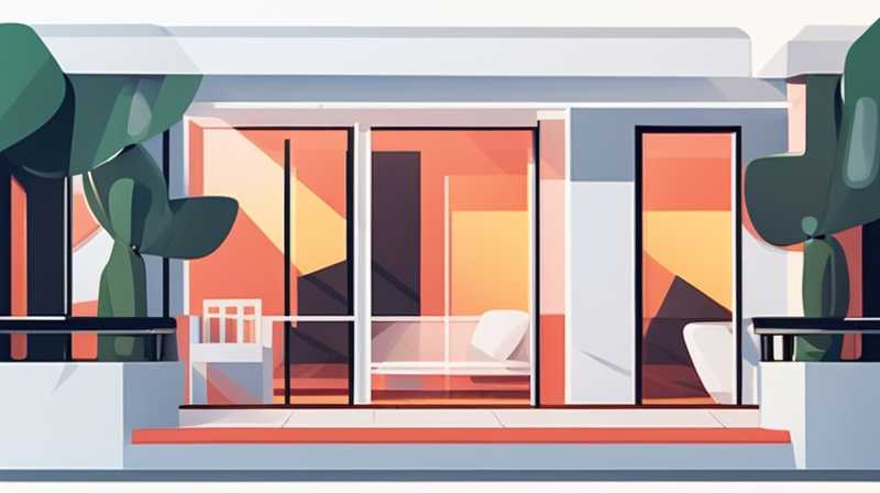 How to seal a balcony with solar panels