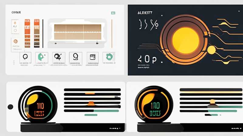 How to use solar electronic display