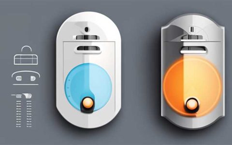 How much does a round solar thermostatic valve cost?