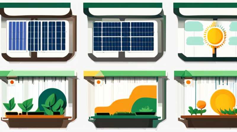 How to use solar energy in greenhouse