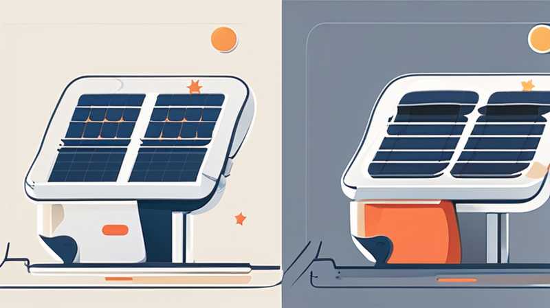 How to clean the smell inside the solar panel