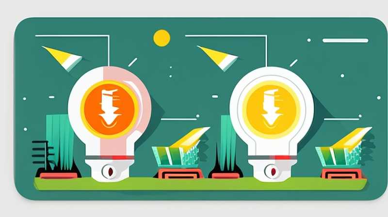 How many volts are solar lighting usually