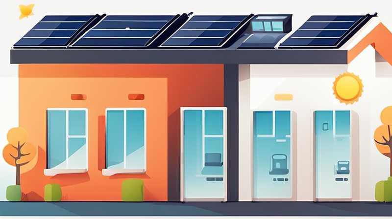 How long can solar power generation be used at home?