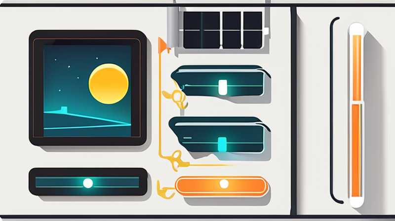 What to do if the solar light string panel is broken