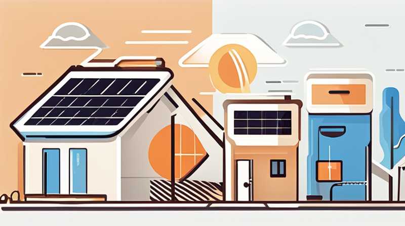 Which regions use home solar energy?