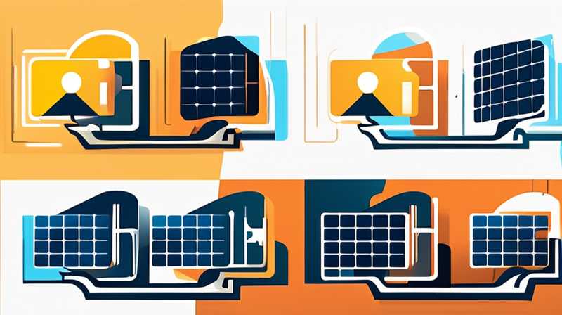 How to turn off the solar panel light